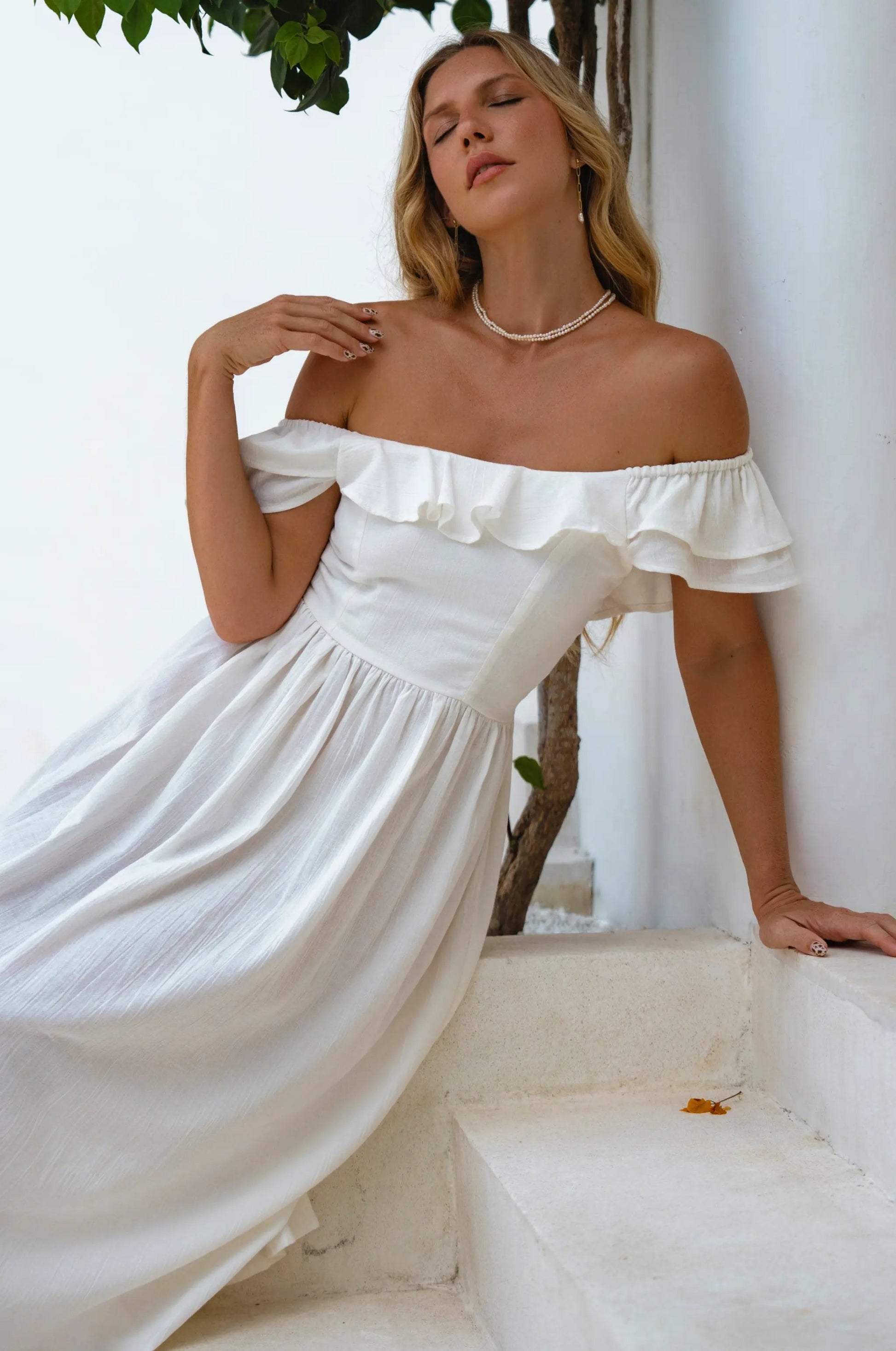 Alethea Summer Midi Dress by ELF