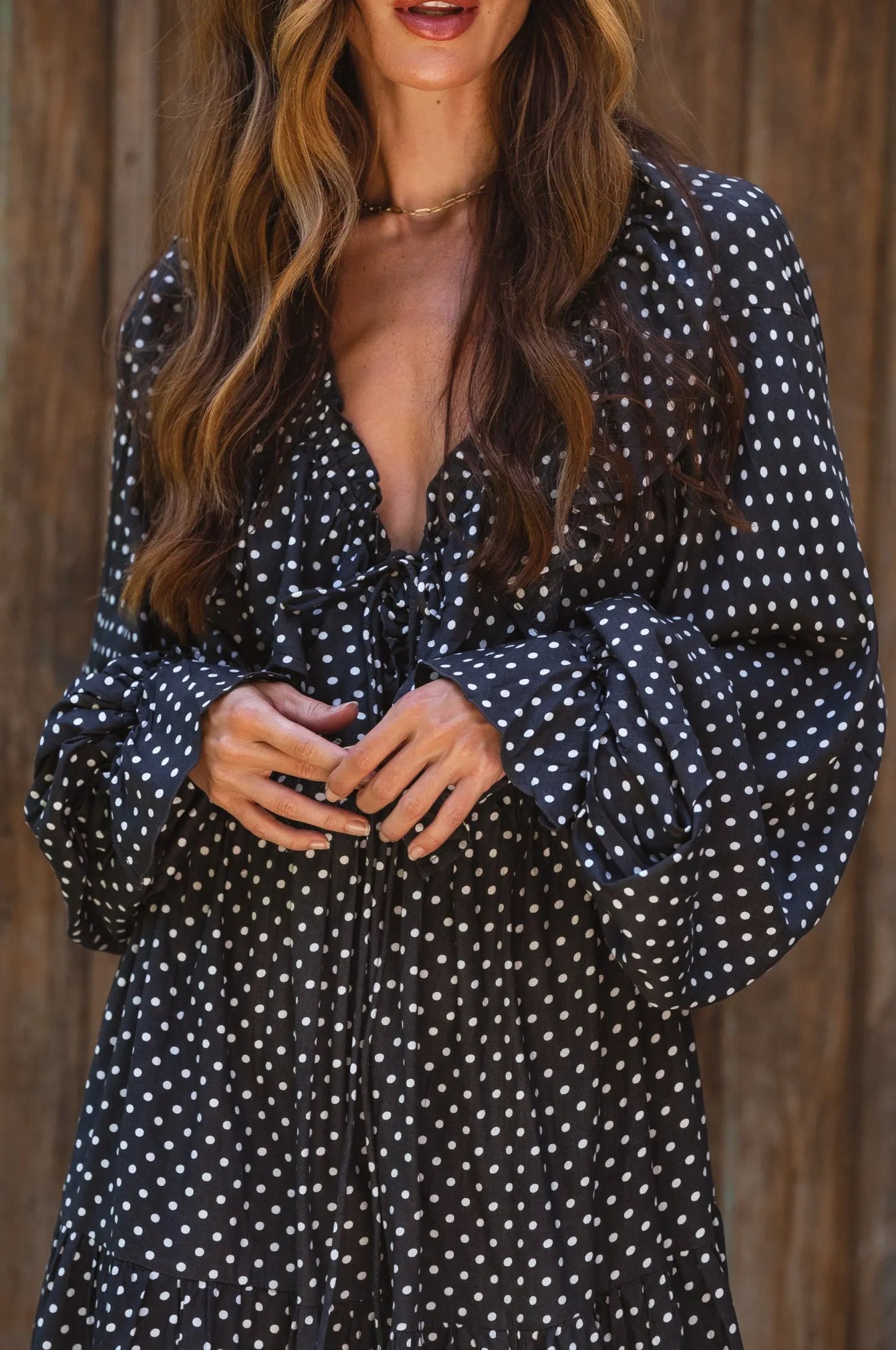 Alice Long Sleeve Mini Dress by ELF