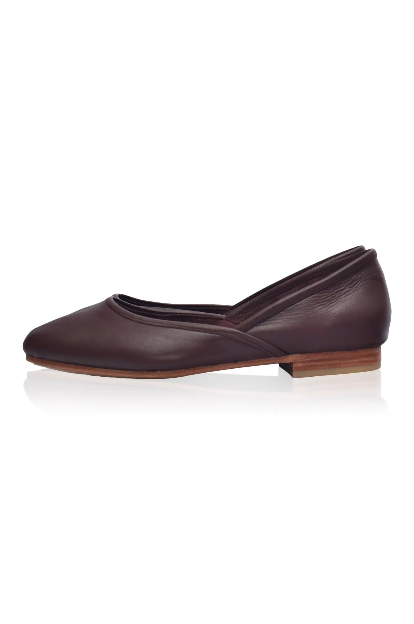Amore Square Toe Ballet Flats by ELF