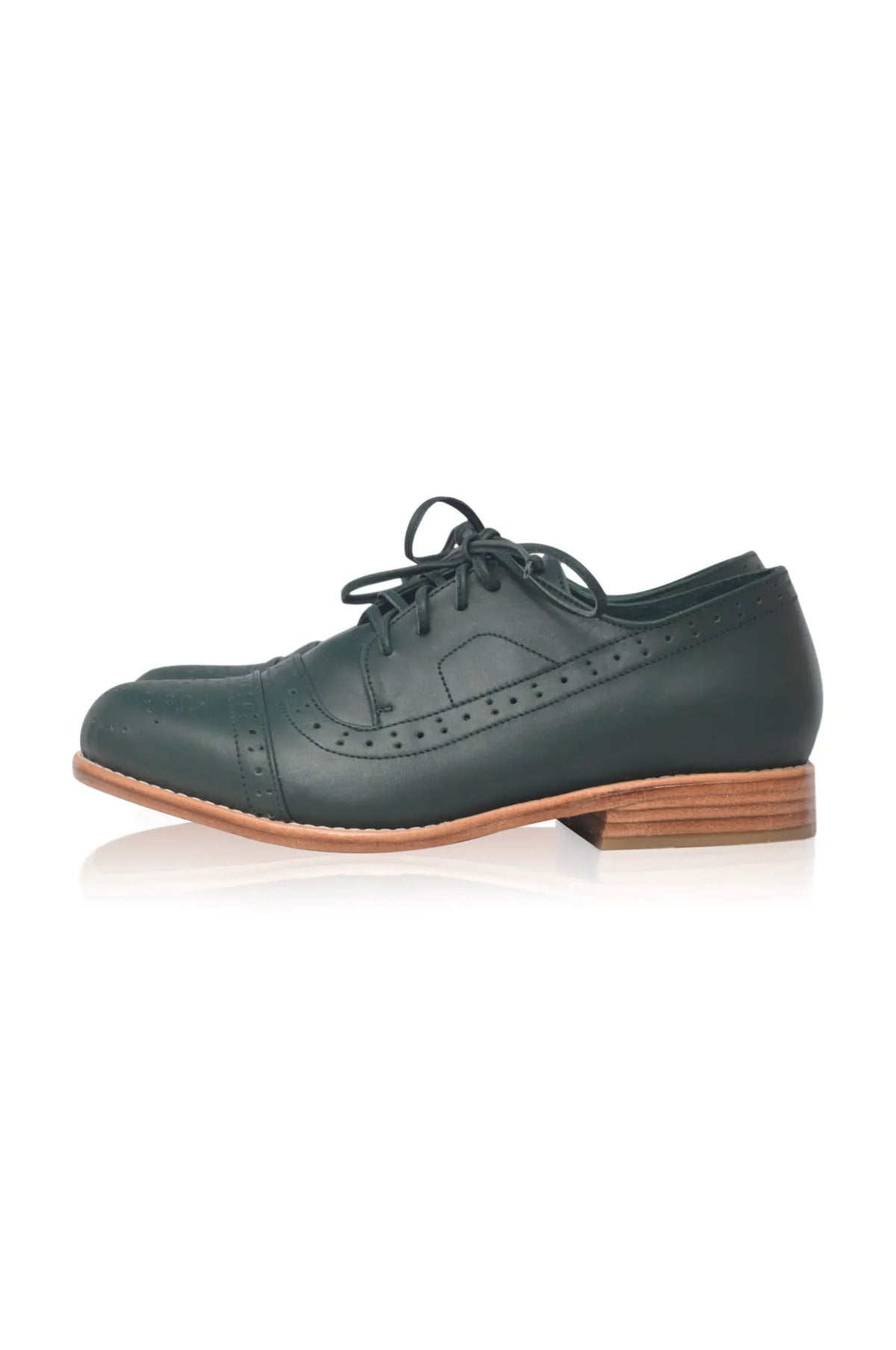 Men's Elf Aspen Brogue Leather Oxfords Featuring Exquisite Cap Toe Detailing by ELF