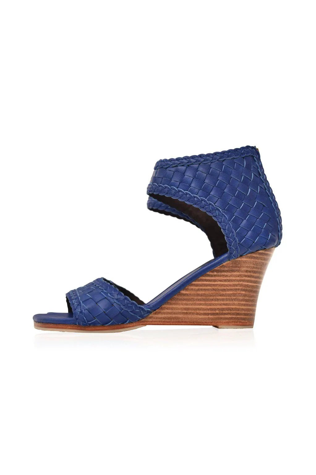 Athena Woven Wedge Sandals by ELF