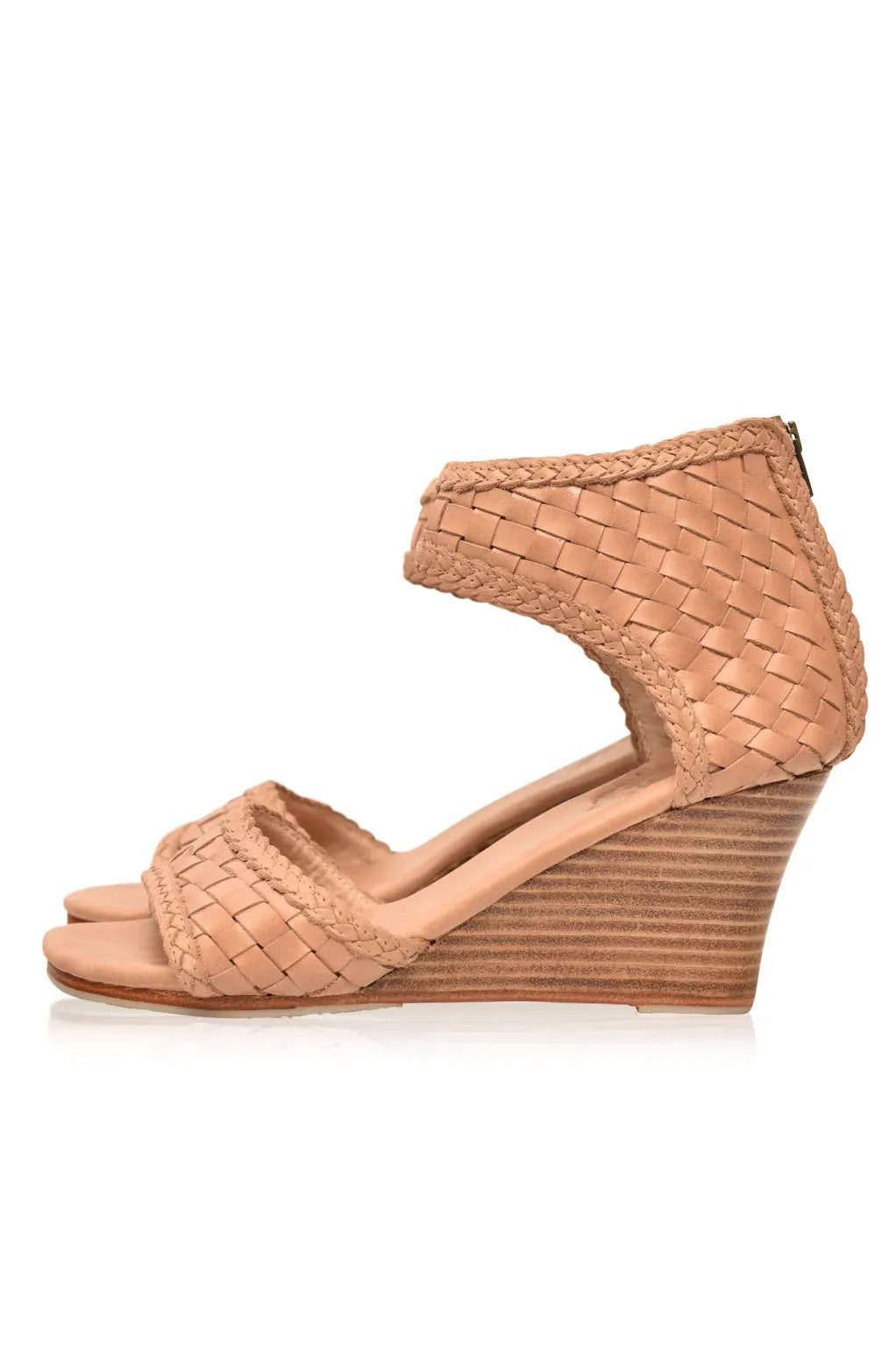 Athena Woven Wedge Sandals by ELF