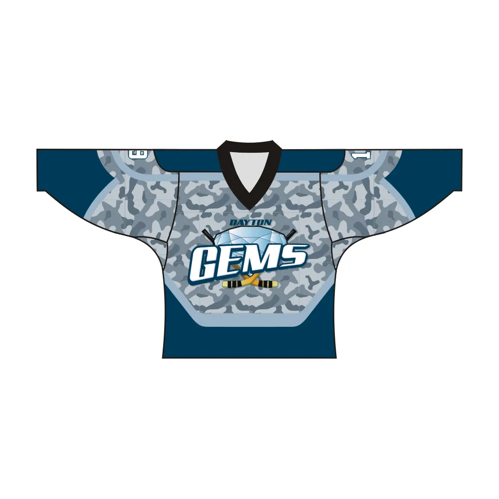 Custom GEMS Hockey Jersey by Vimost Sportswear