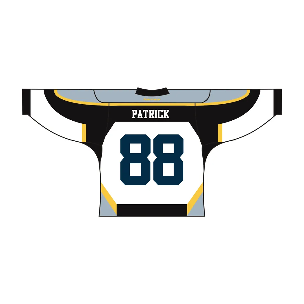 Custom Raleigh Rush Hockey Jersey by Vimost Sportswear