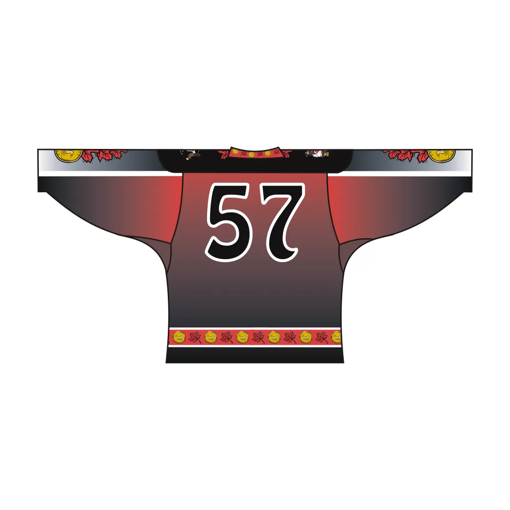 Custom Canadian Improv Showcase Hockey Jersey by Vimost Sportswear