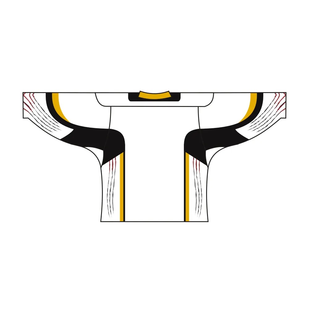 Custom Tiger Team Hockey Jersey by Vimost Sportswear