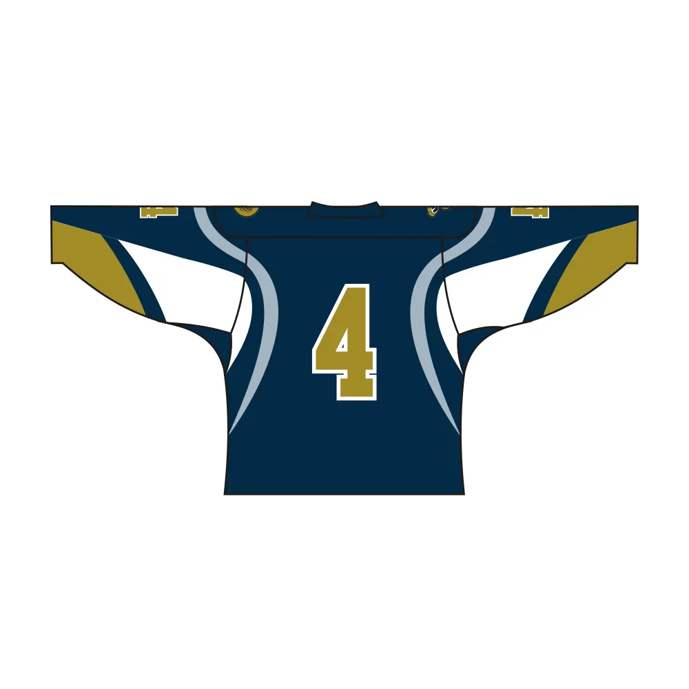 Custom Blue Vipers Hockey Jersey by Vimost Sportswear