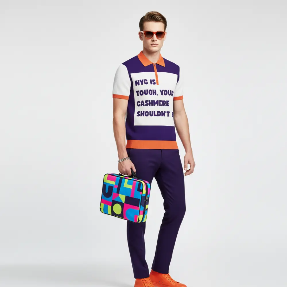BROOKLYN Cashmere Polo BYMANYC ® New York by BYMANYC ® New York