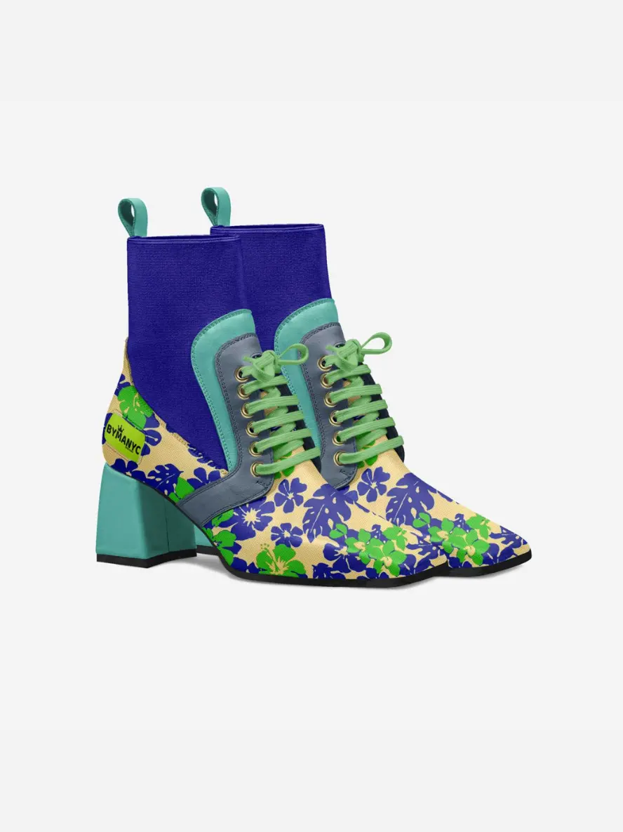 BYMANYC ® NYC Times Square Pulse: Vegan Women's Booties of Intense Luxury by BYMANYC ® New York