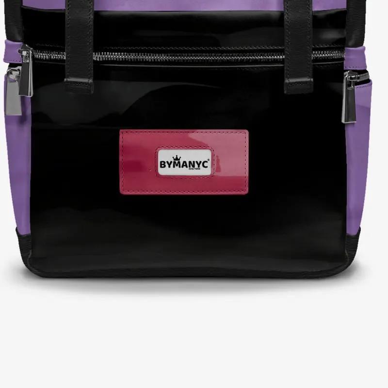BYMANYC ® New York – NYC COUTURE Backpack in Berry & Violet Storm by BYMANYC ® New York