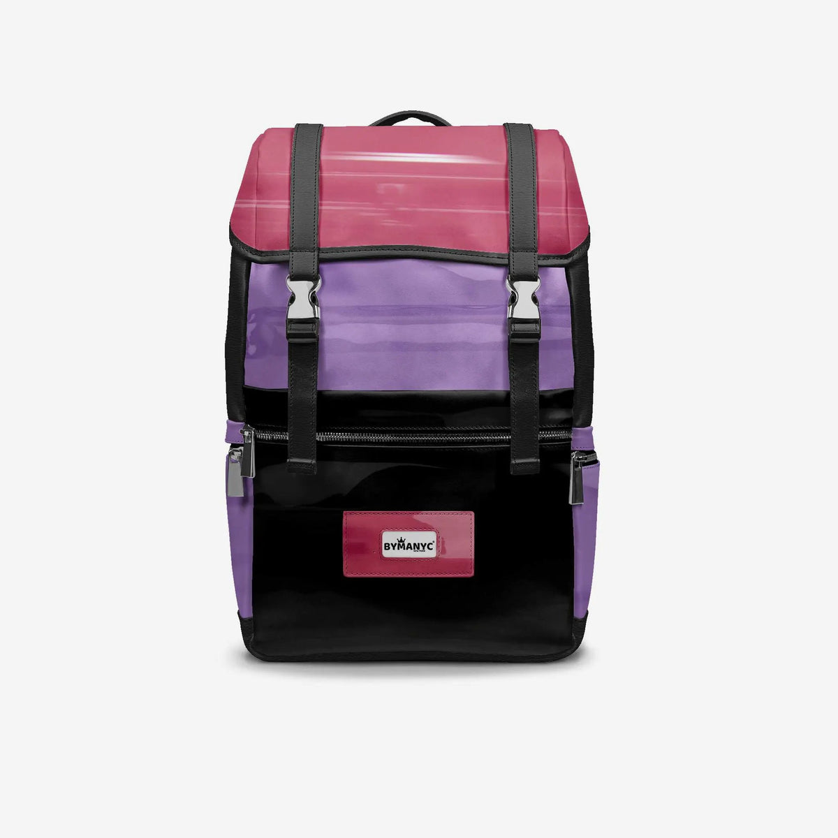 BYMANYC ® New York – NYC COUTURE Backpack in Berry & Violet Storm by BYMANYC ® New York