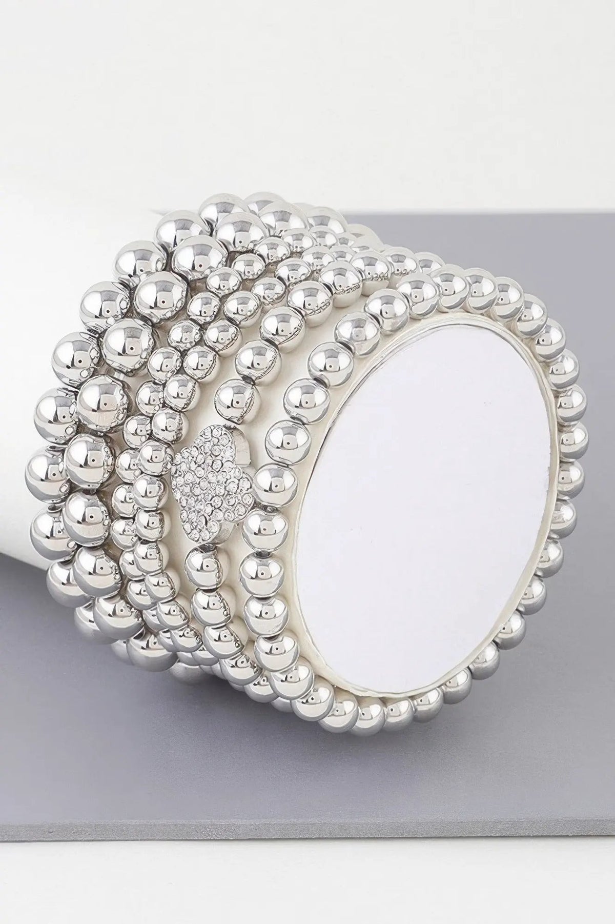 BYMANYC Bejeweled Clove Bead Bracelet Layered Sparkle Lux For Her by BYMANYC ® New York