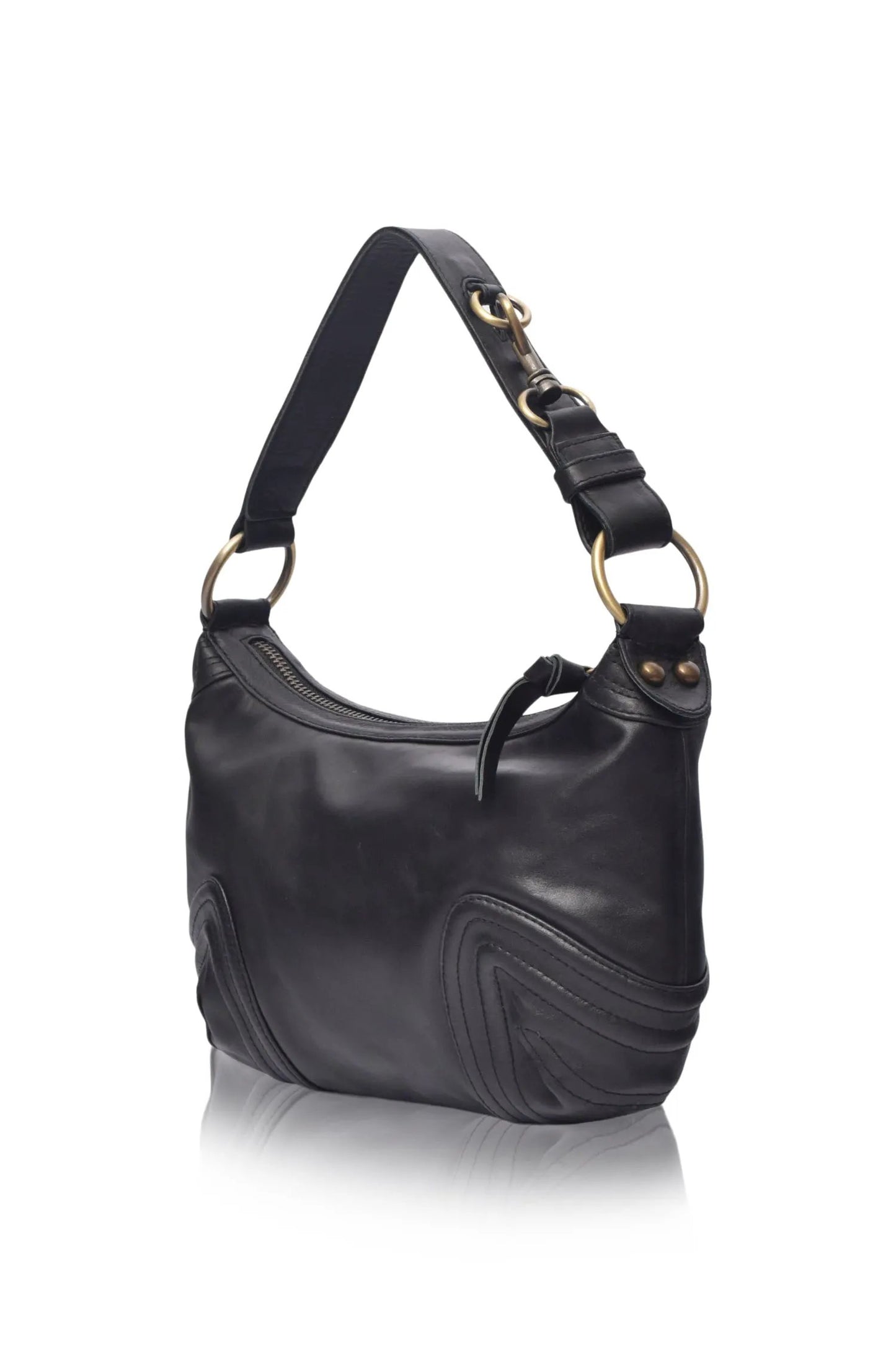 Belissima Mini Leather Shoulder Bag by ELF