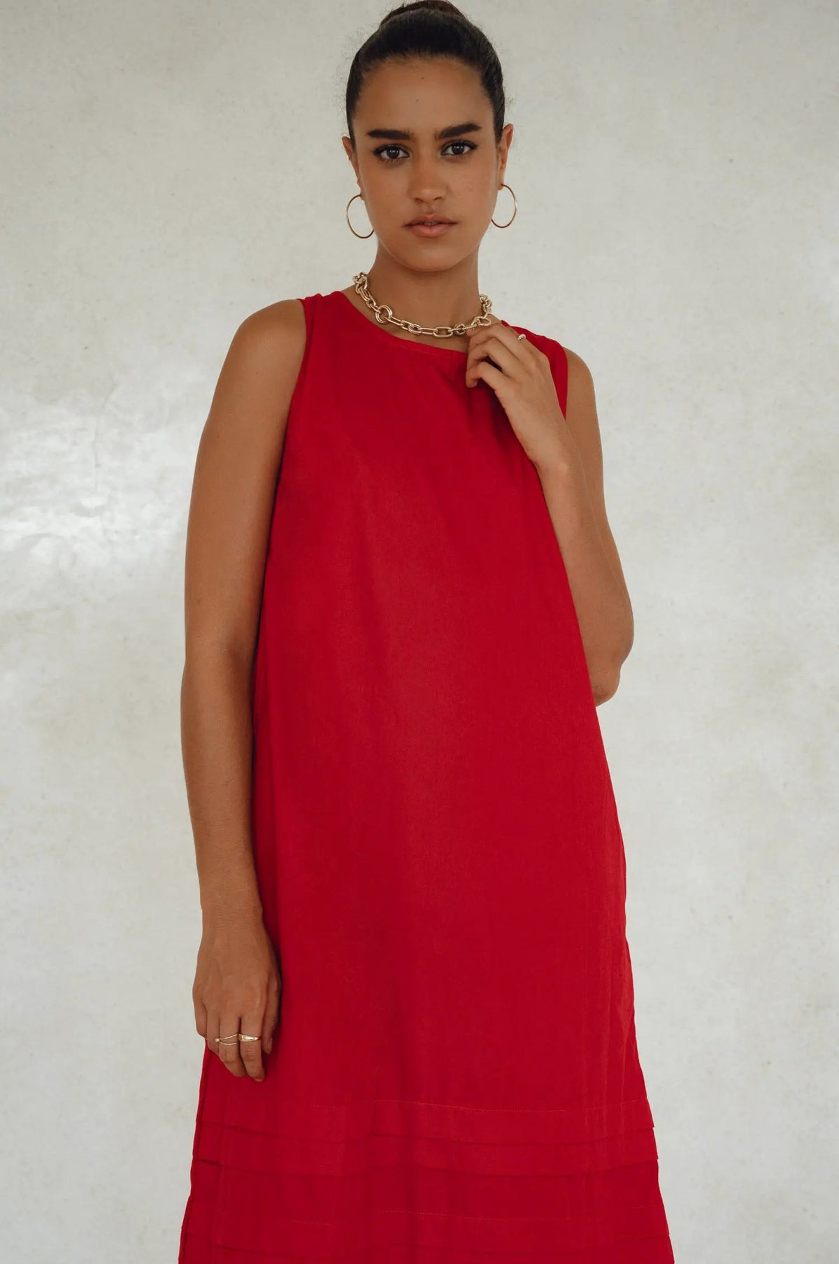 Beloved Cara Slip on Cotton Maxi Dress (Sale) by ELF