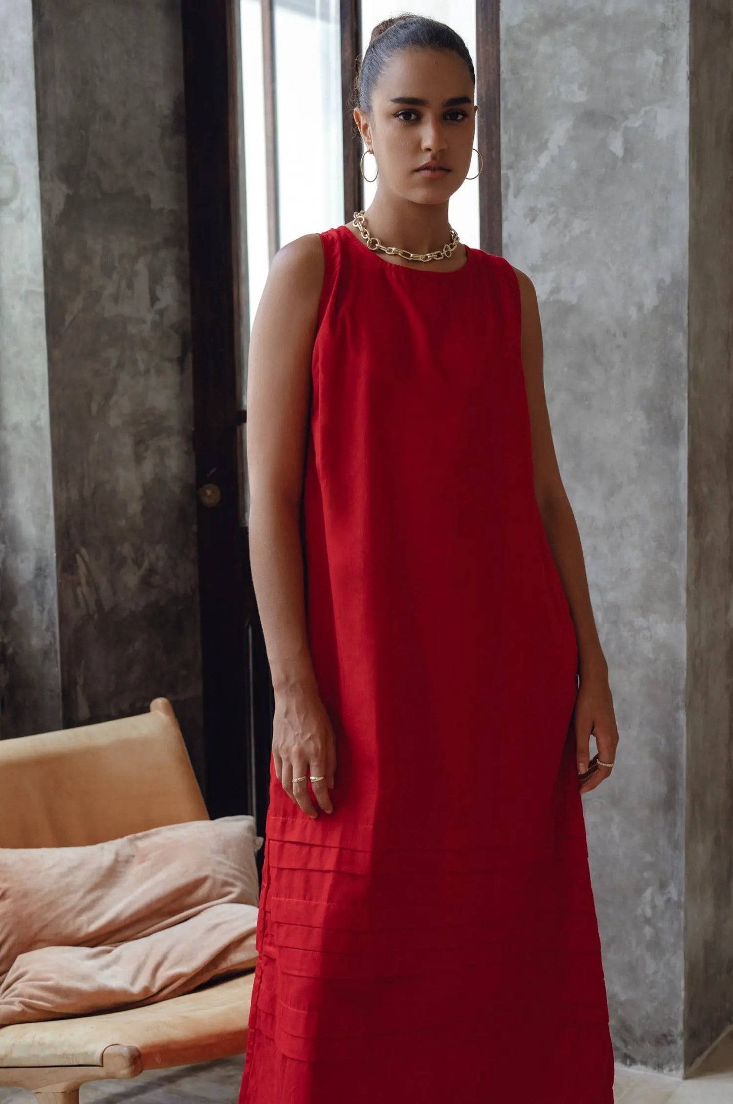 Beloved Cara Slip on Cotton Maxi Dress (Sale) by ELF