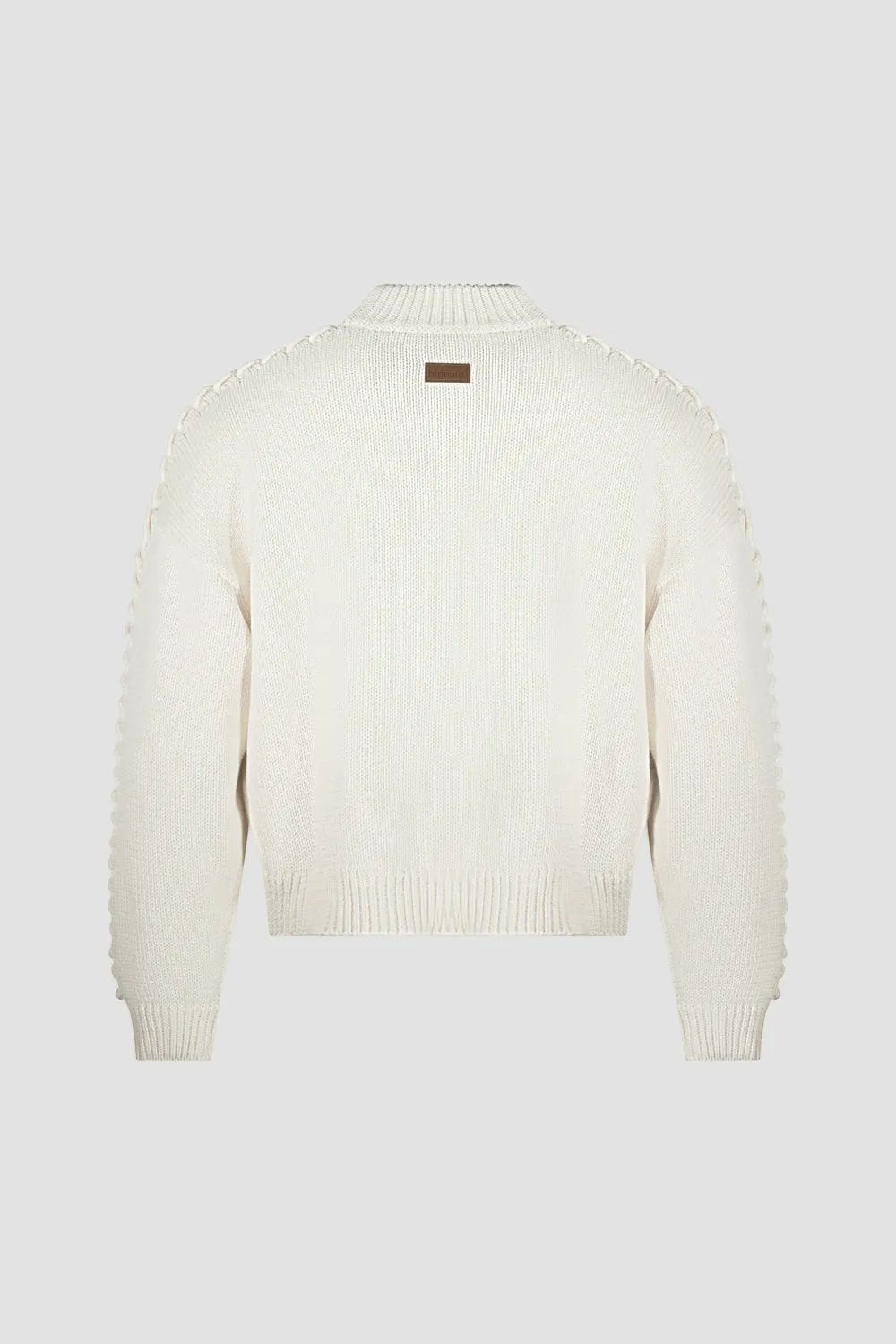 Braided Knit Sweater by Hideout