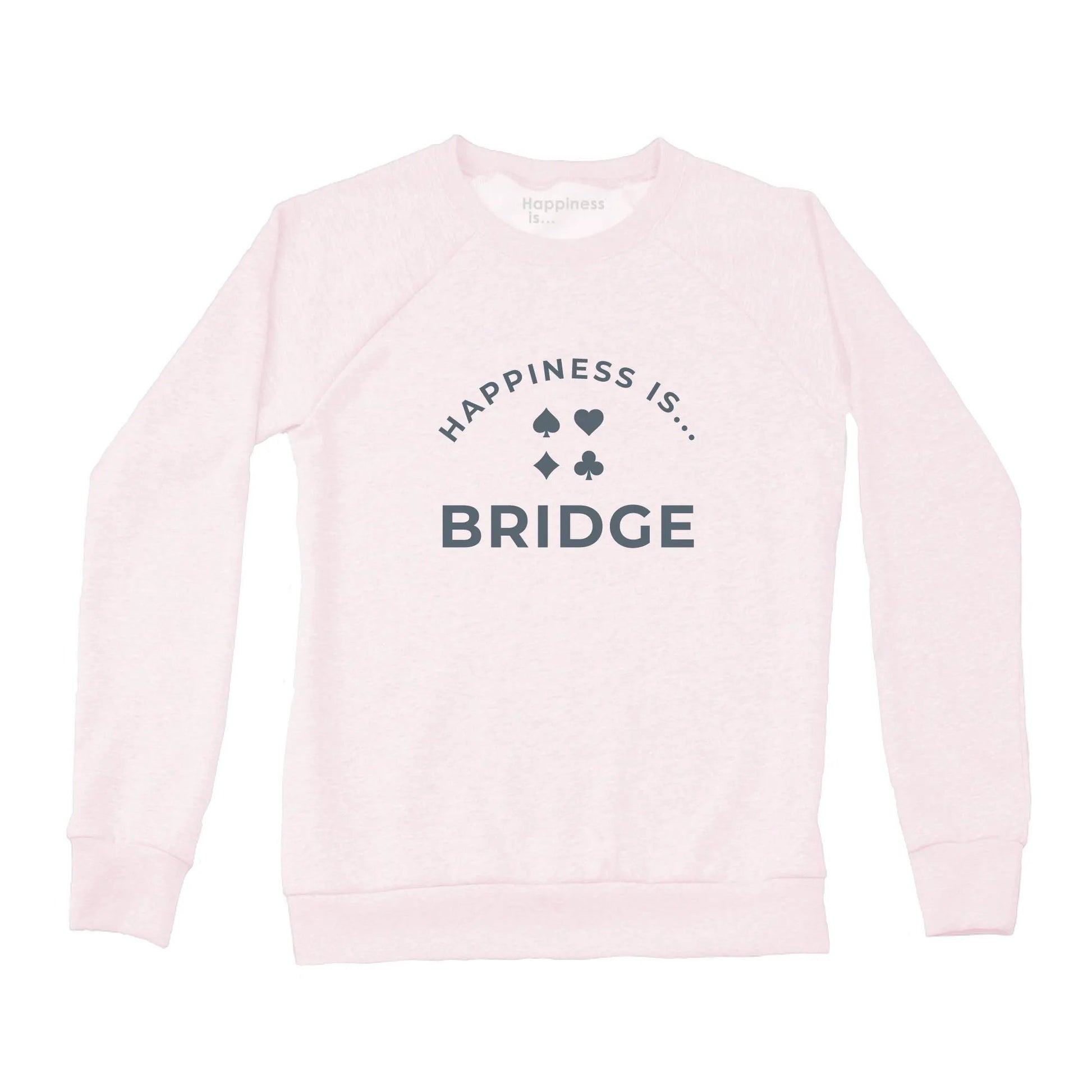 Women's Bridge Crew Sweatshirt, Ballet Pink by Games Night