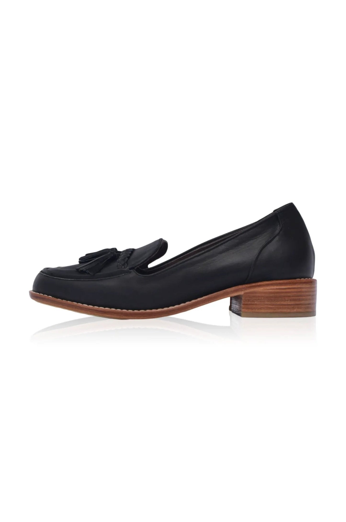 Brooklyn Leather Loafers with Tassel by ELF