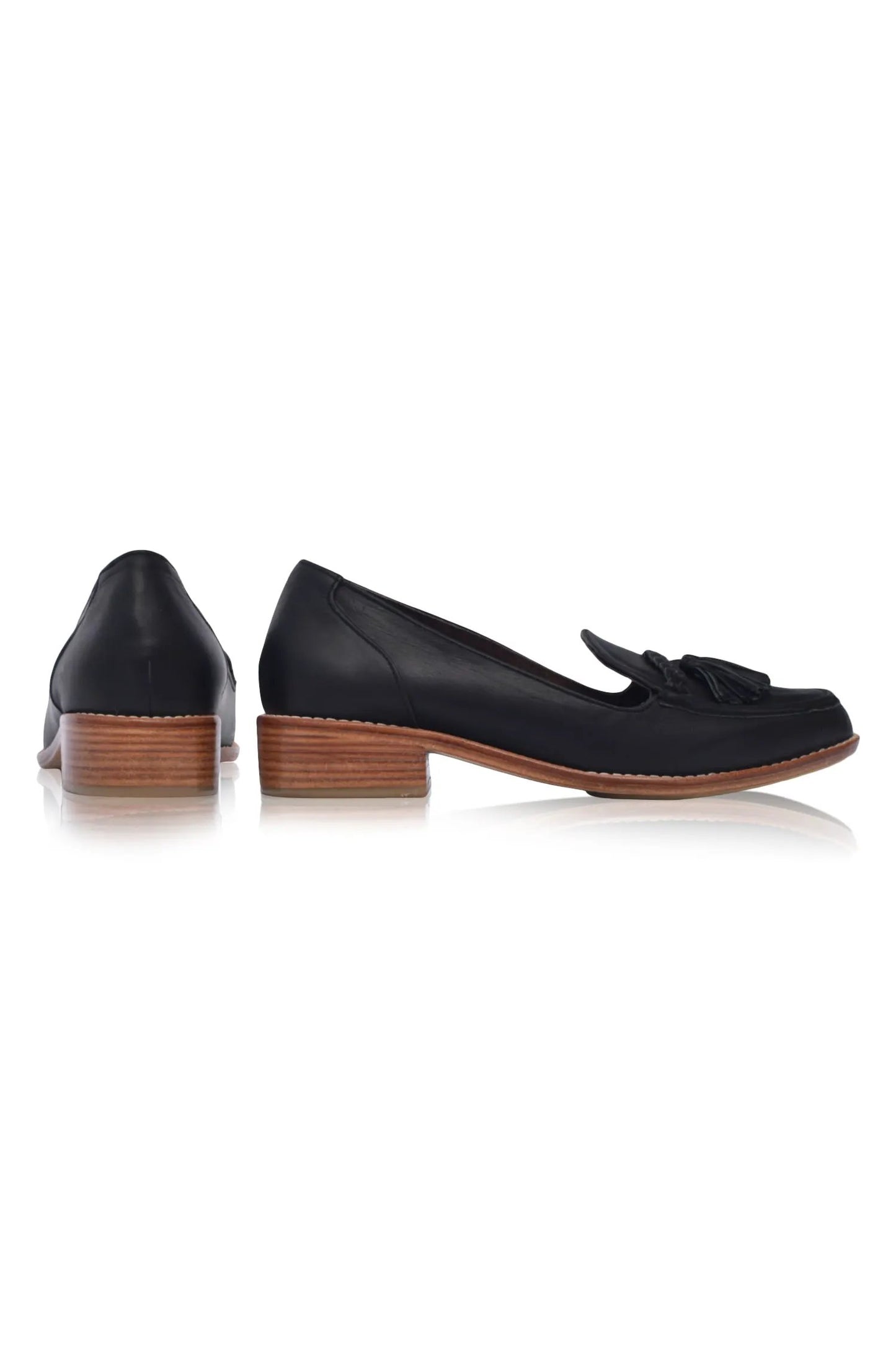 Brooklyn Leather Loafers with Tassel by ELF
