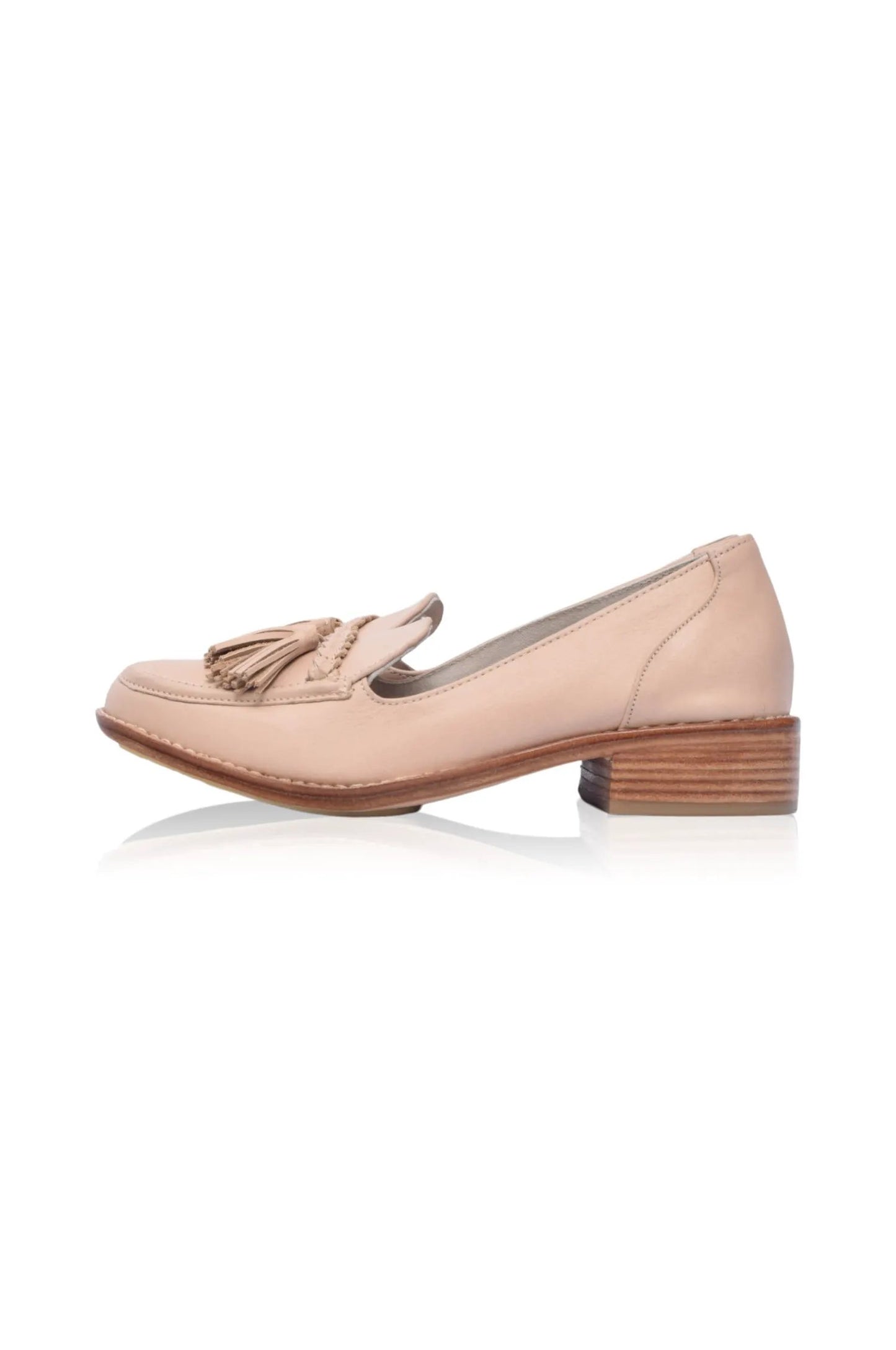 Brooklyn Leather Loafers with Tassel by ELF