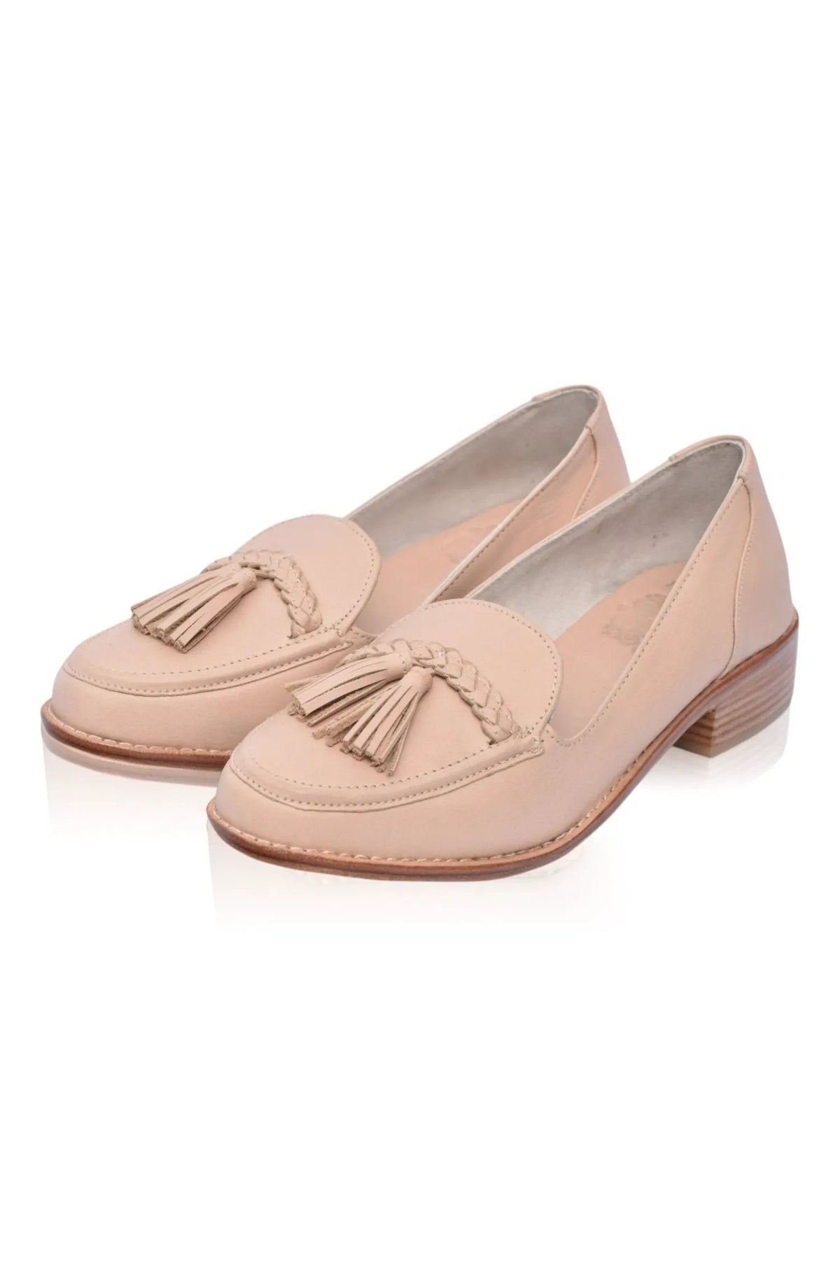 Brooklyn Leather Loafers with Tassel by ELF