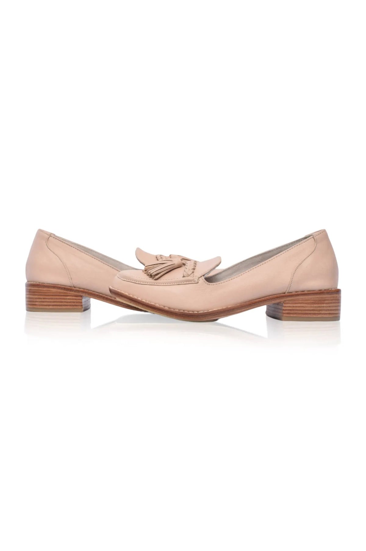 Brooklyn Leather Loafers with Tassel by ELF
