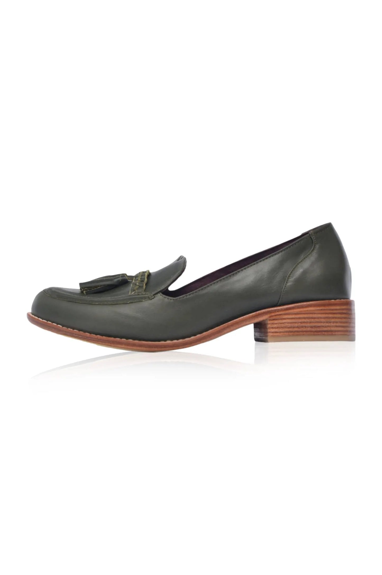 Brooklyn Leather Loafers with Tassel by ELF