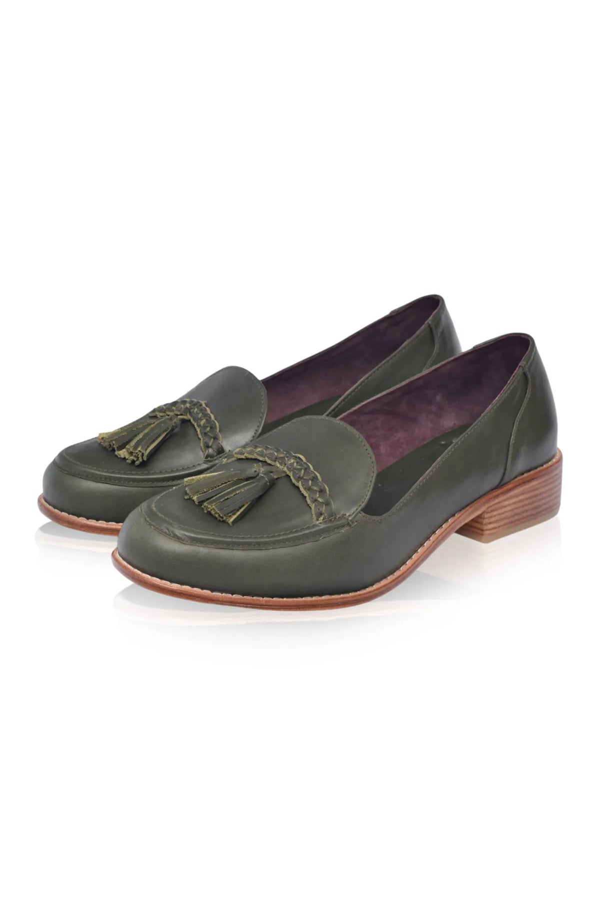 Brooklyn Leather Loafers with Tassel by ELF