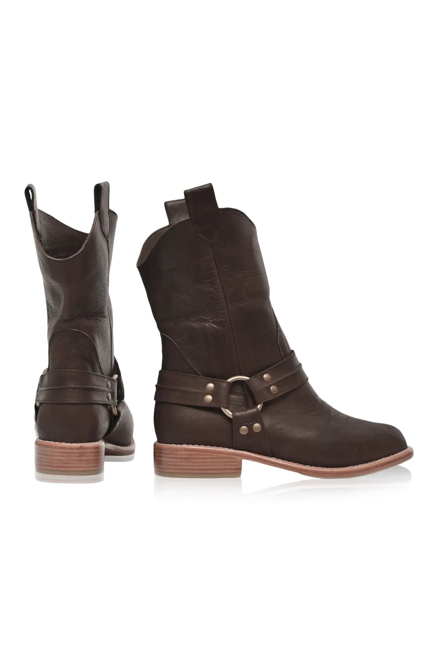 Cali Pull-On Leather Boots by ELF