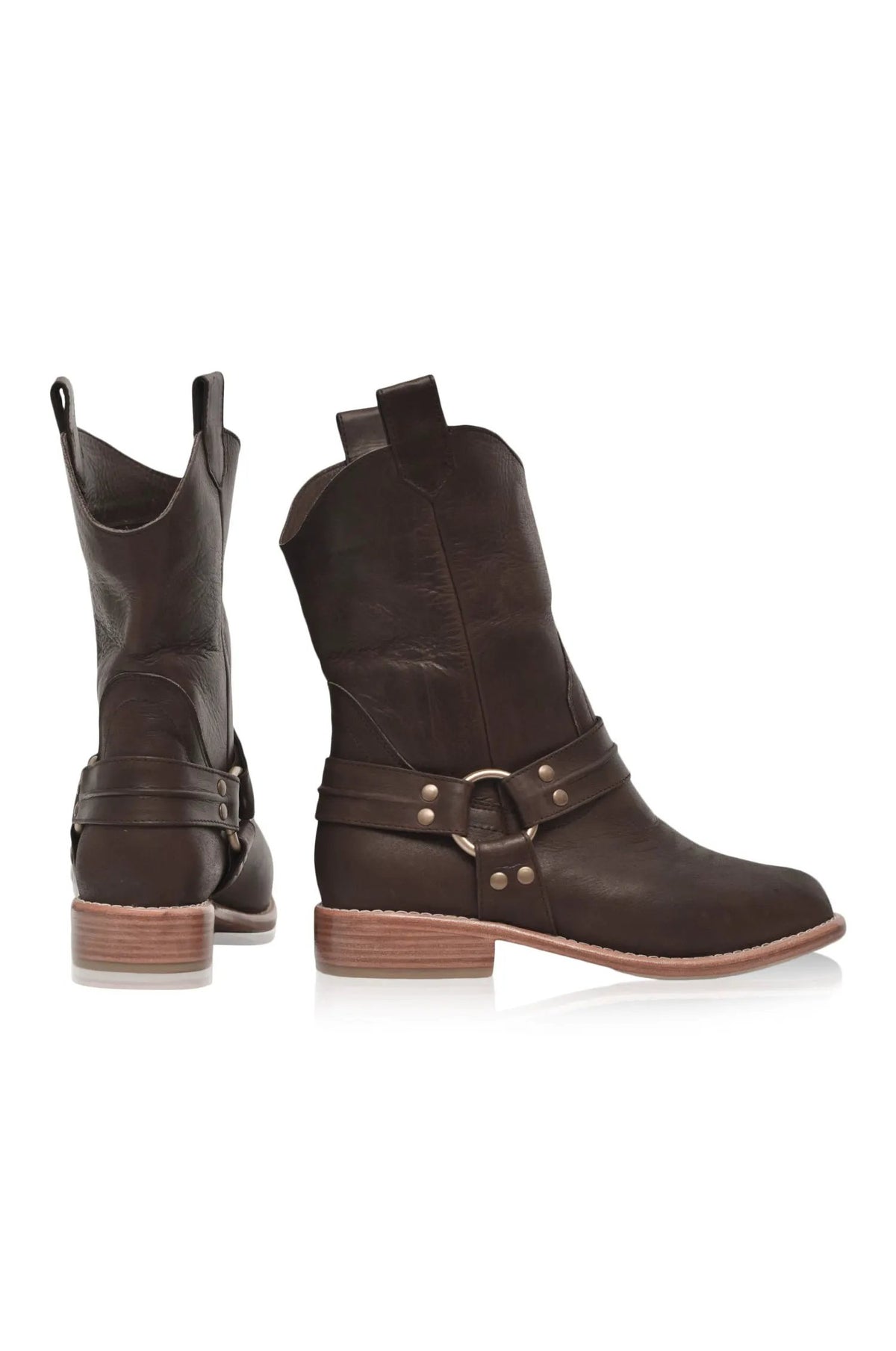 Cali Pull-On Leather Boots by ELF