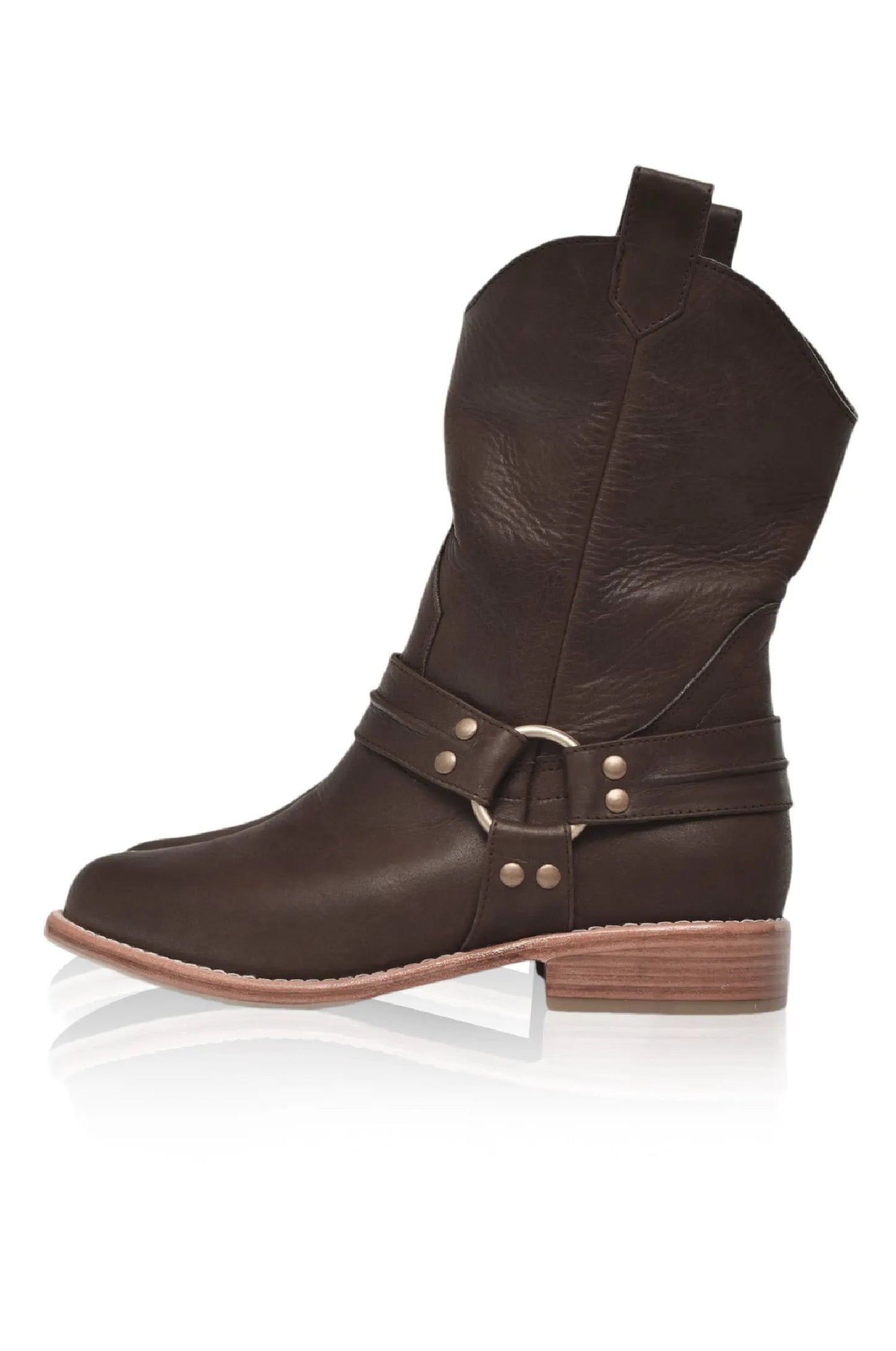 Cali Pull-On Leather Boots by ELF