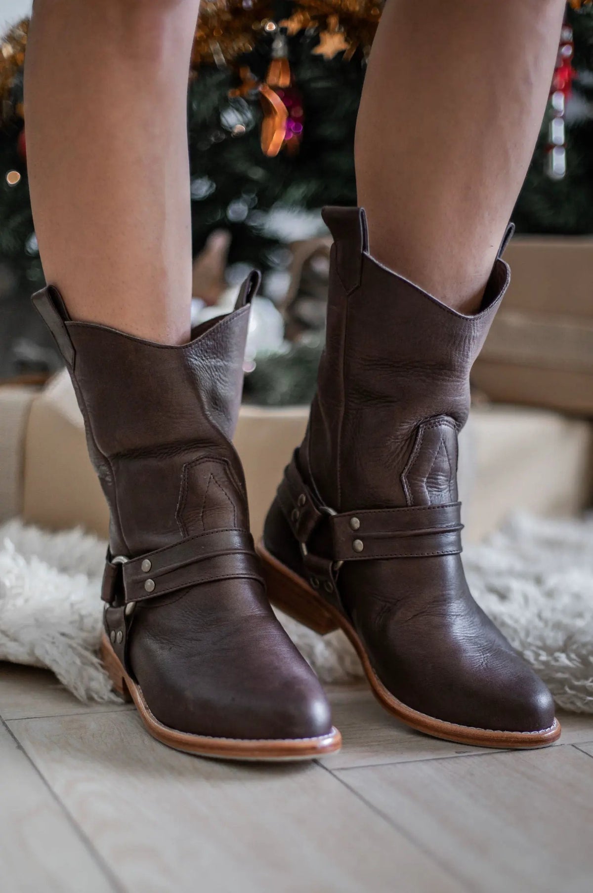 Cali Pull-On Leather Boots by ELF