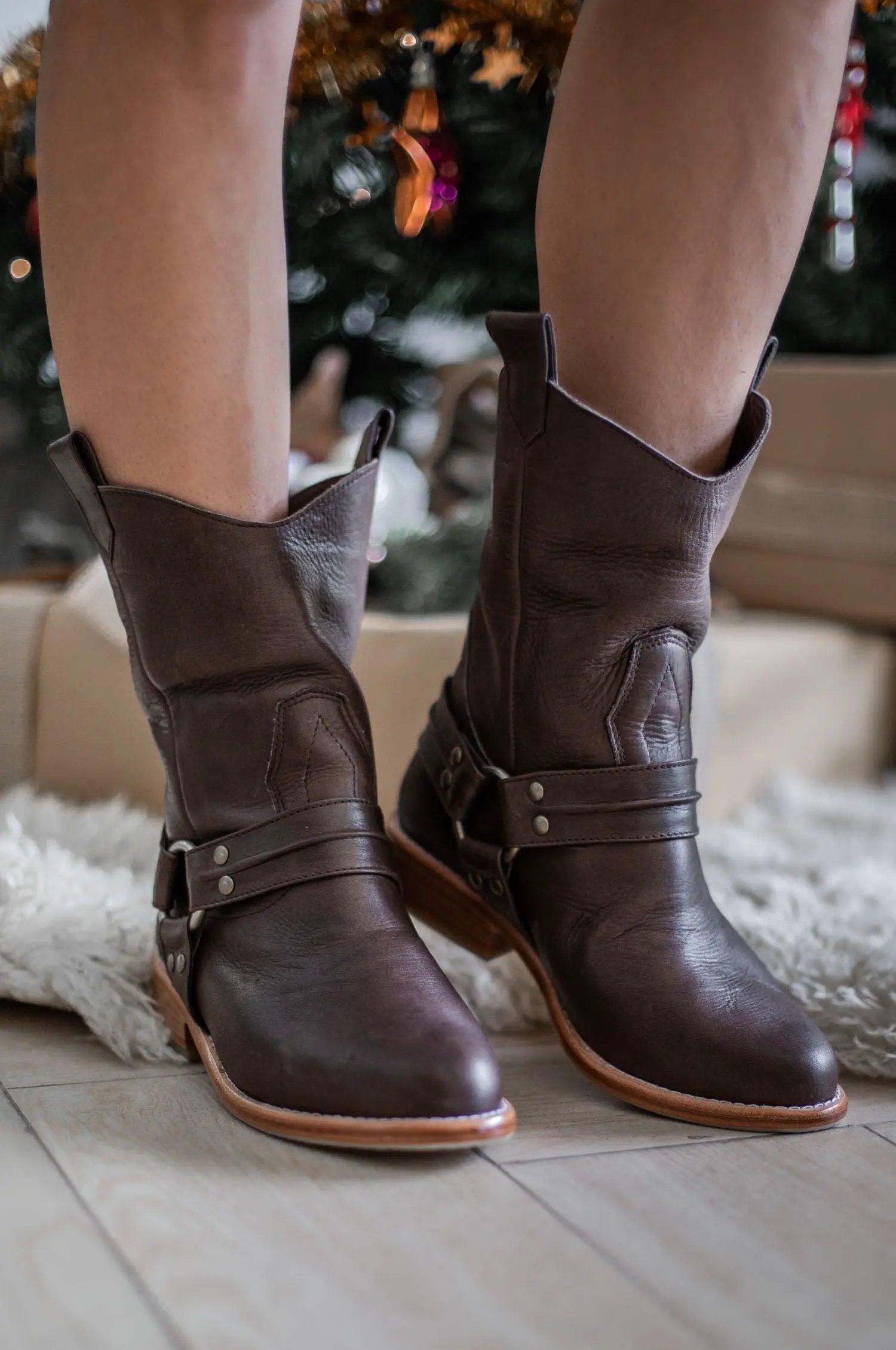 Cali Pull-On Leather Boots by ELF