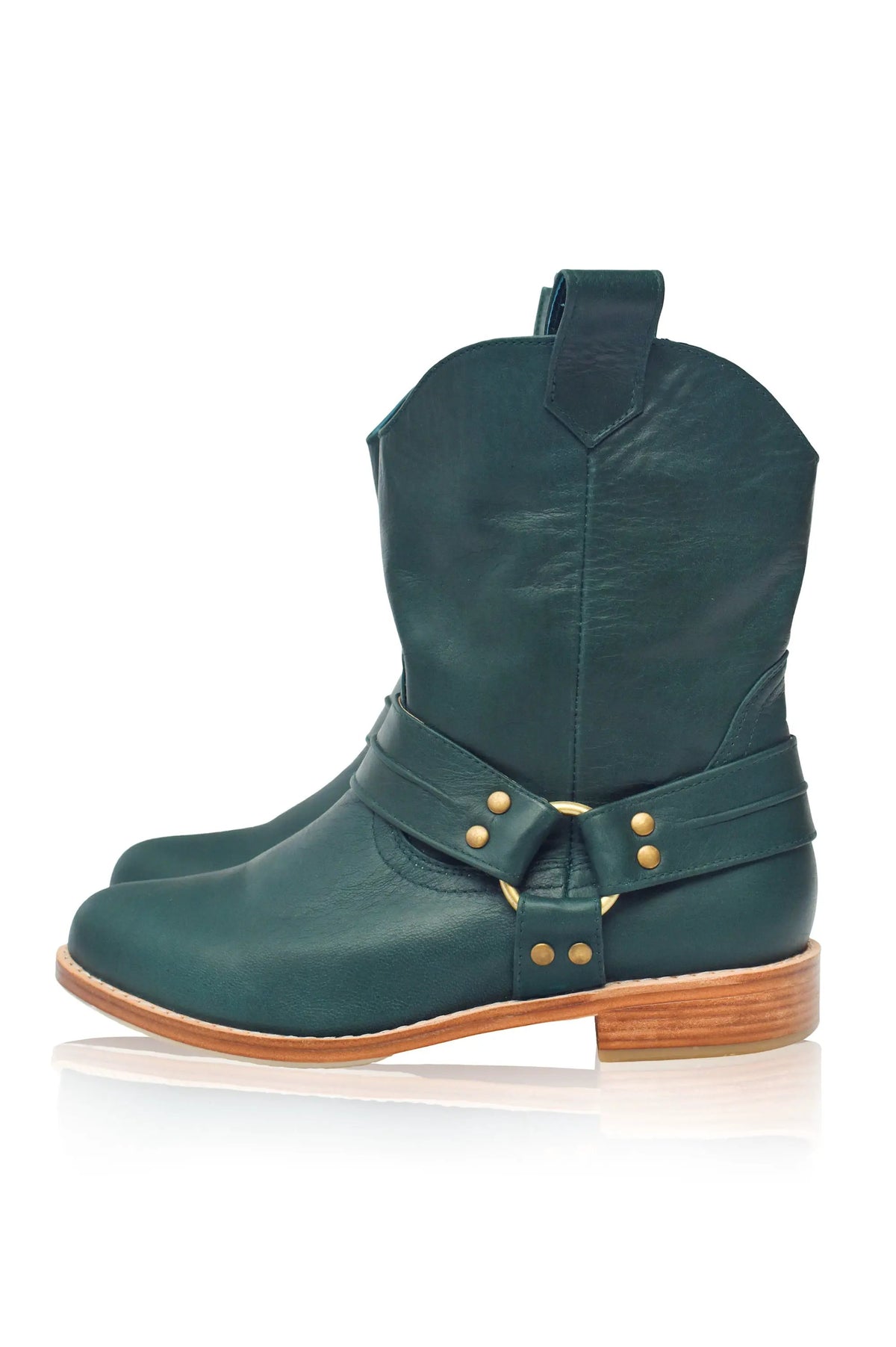 Cali Pull-On Leather Boots by ELF
