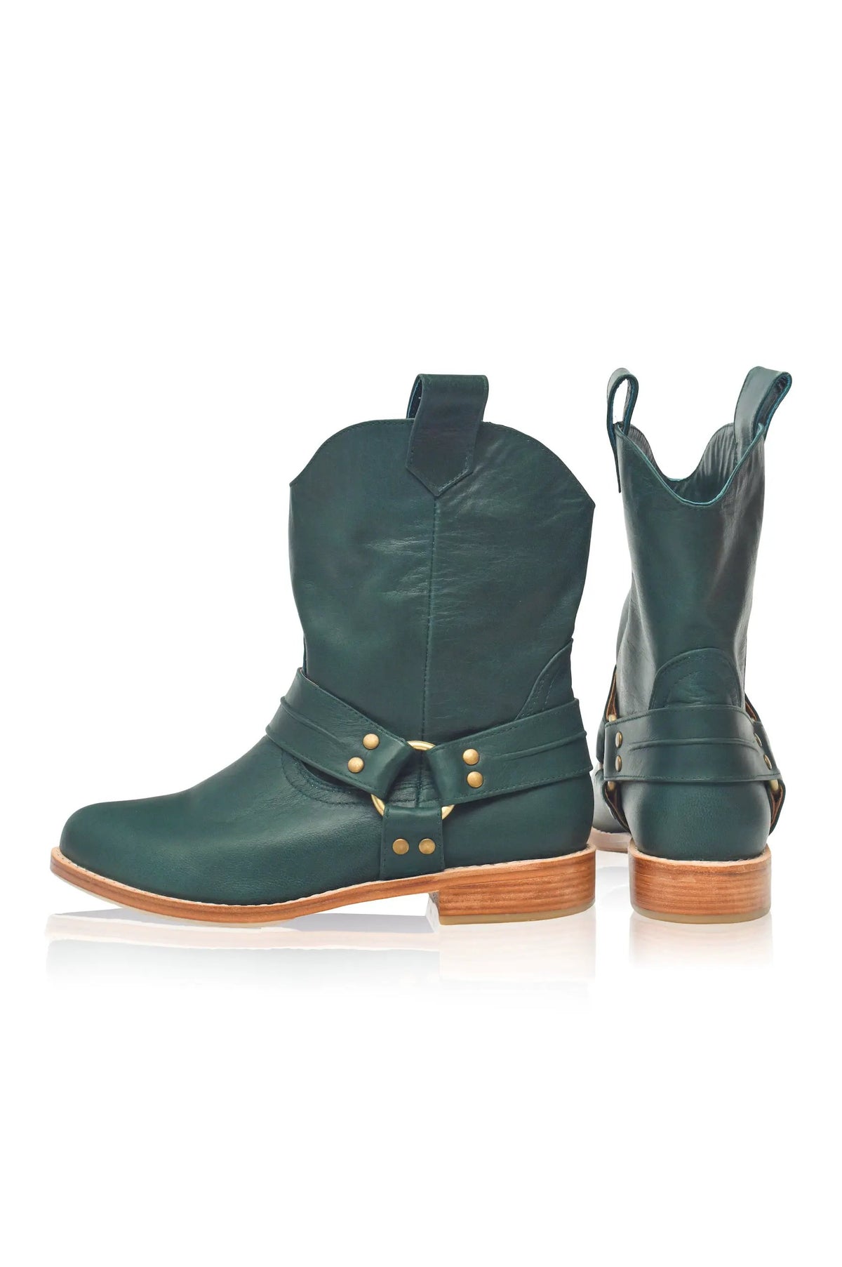 Cali Pull-On Leather Boots by ELF