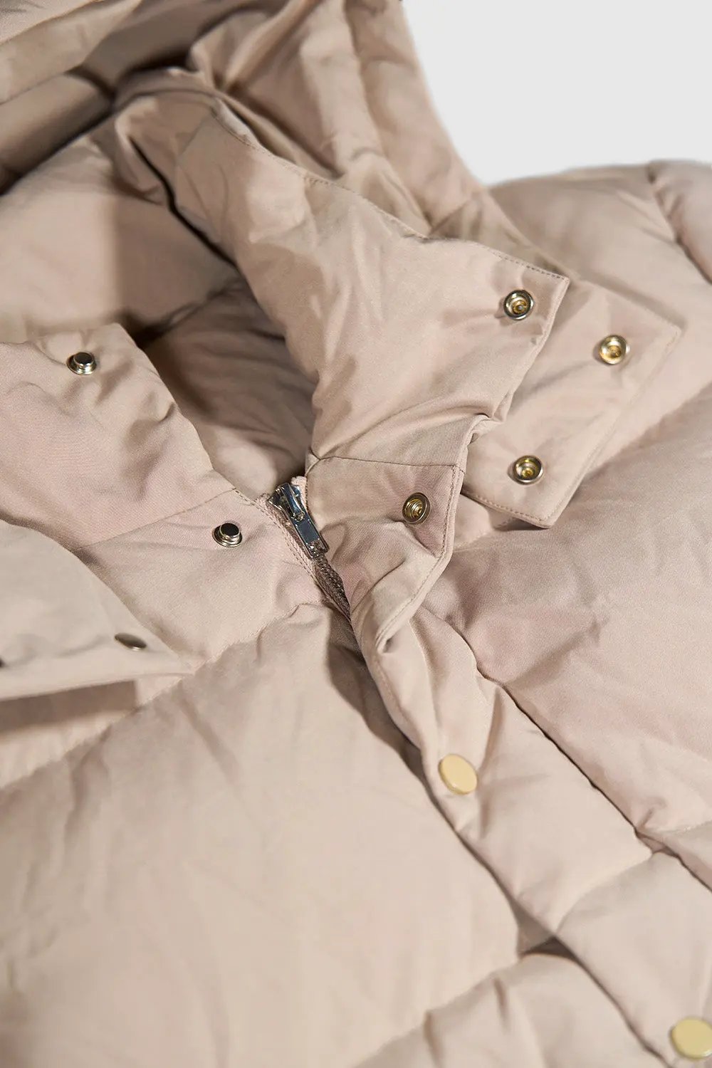 Camouflage Reactive Puffer Jacket by Hideout