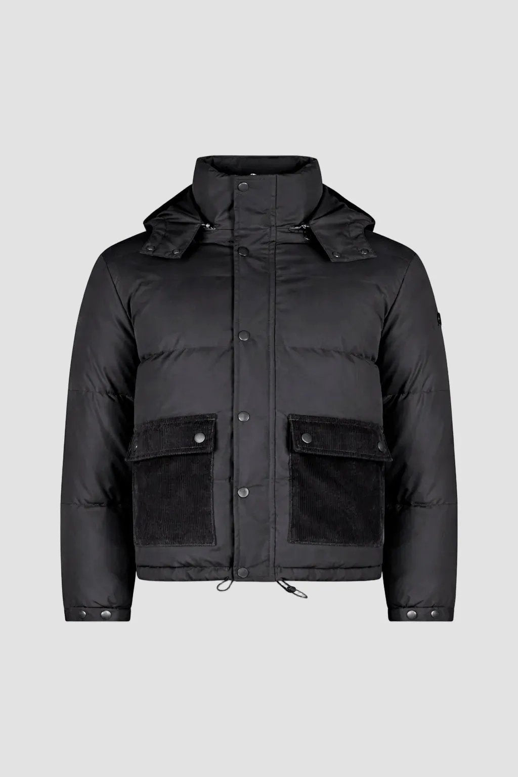Camouflage Reactive Puffer Jacket by Hideout