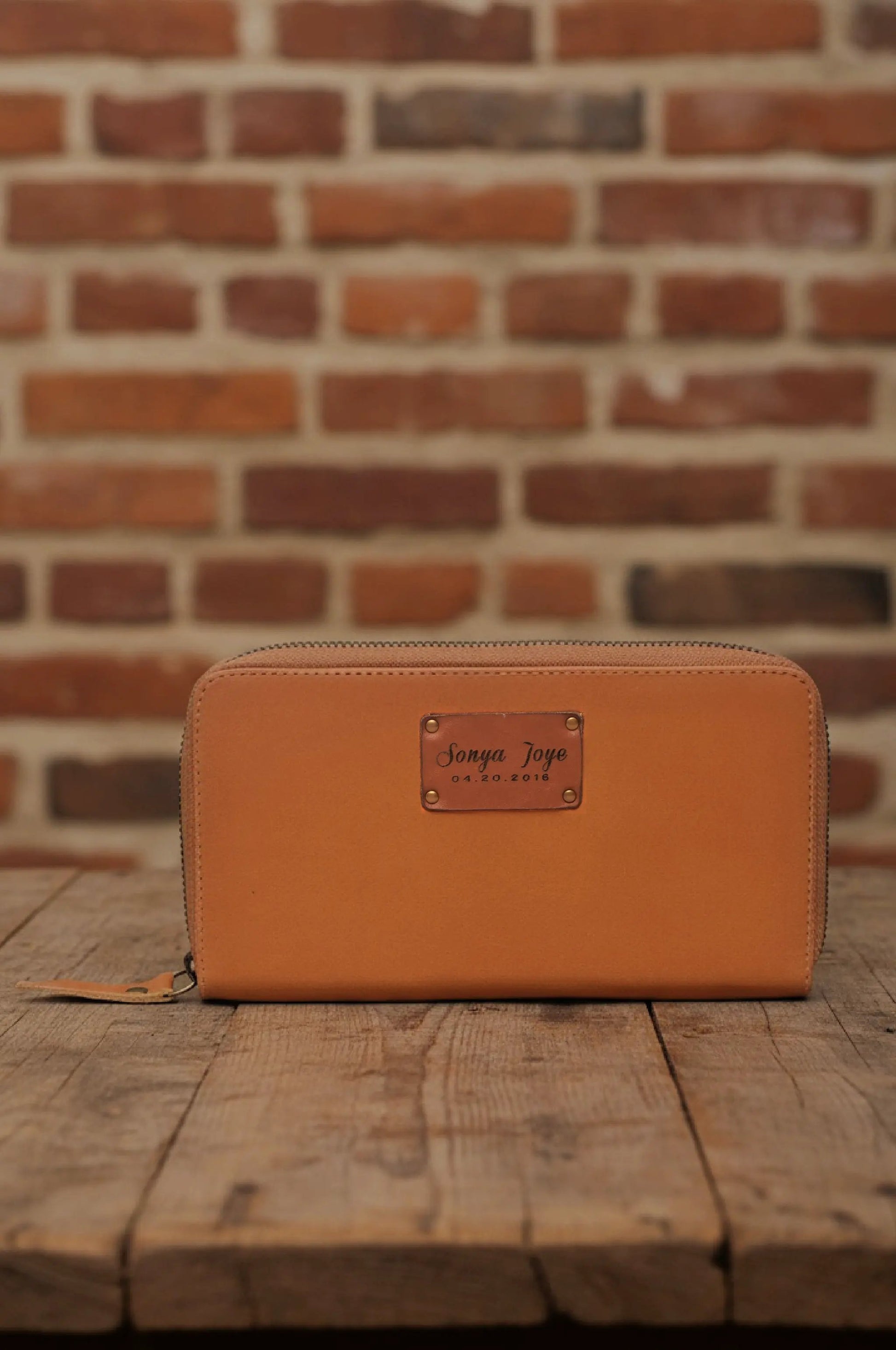 Canyon Personalized Leather Wallet (Sale) by ELF