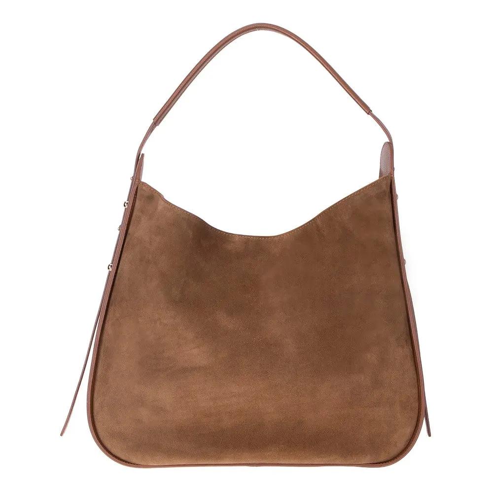 Helena Women’s Genuine Leather Tote Bag – Handmade Cowhide Shoulder Bag by TORONATA