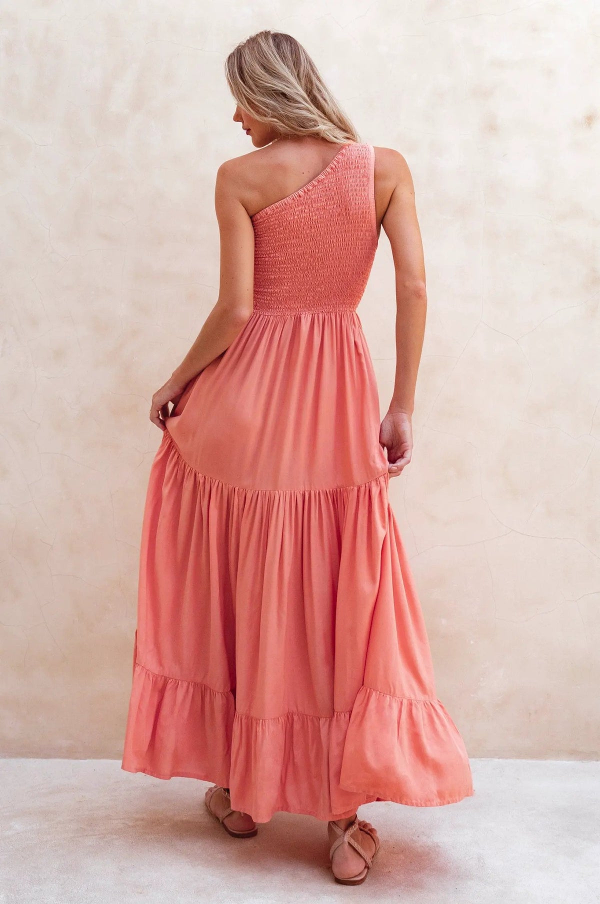 Cassandra One Shoulder Maxi Dress by ELF
