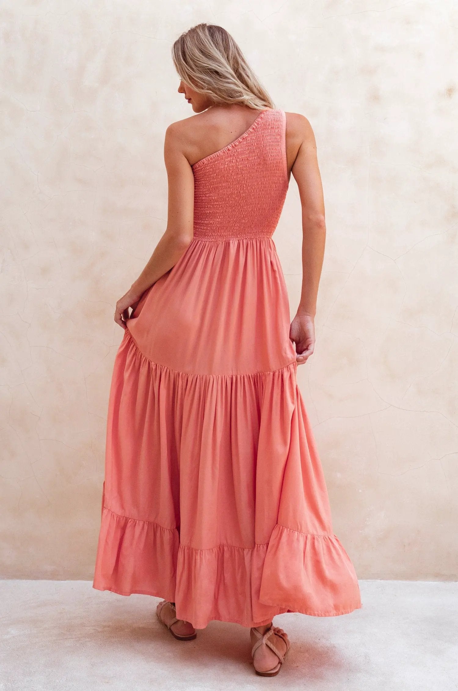 Cassandra One Shoulder Maxi Dress by ELF
