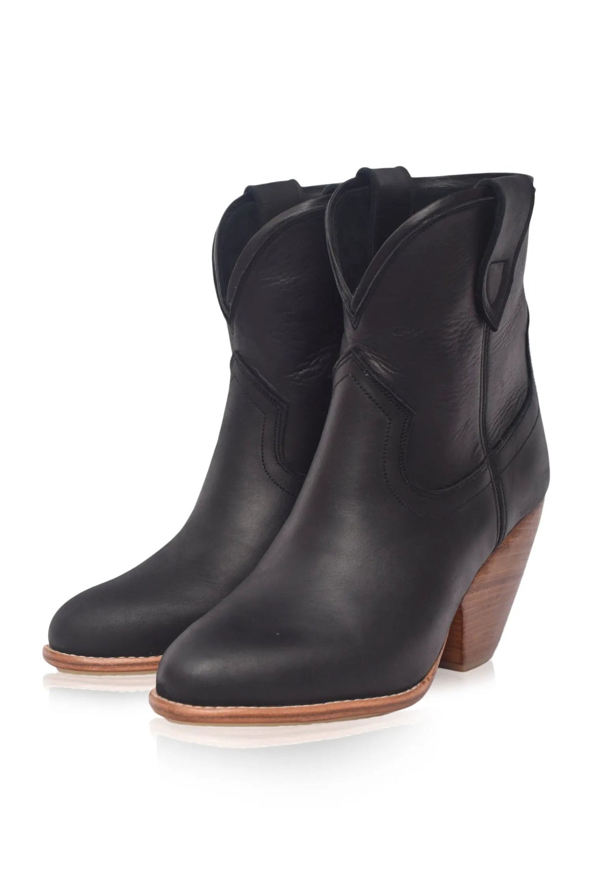 Charro Cowboy Leather Boots by ELF