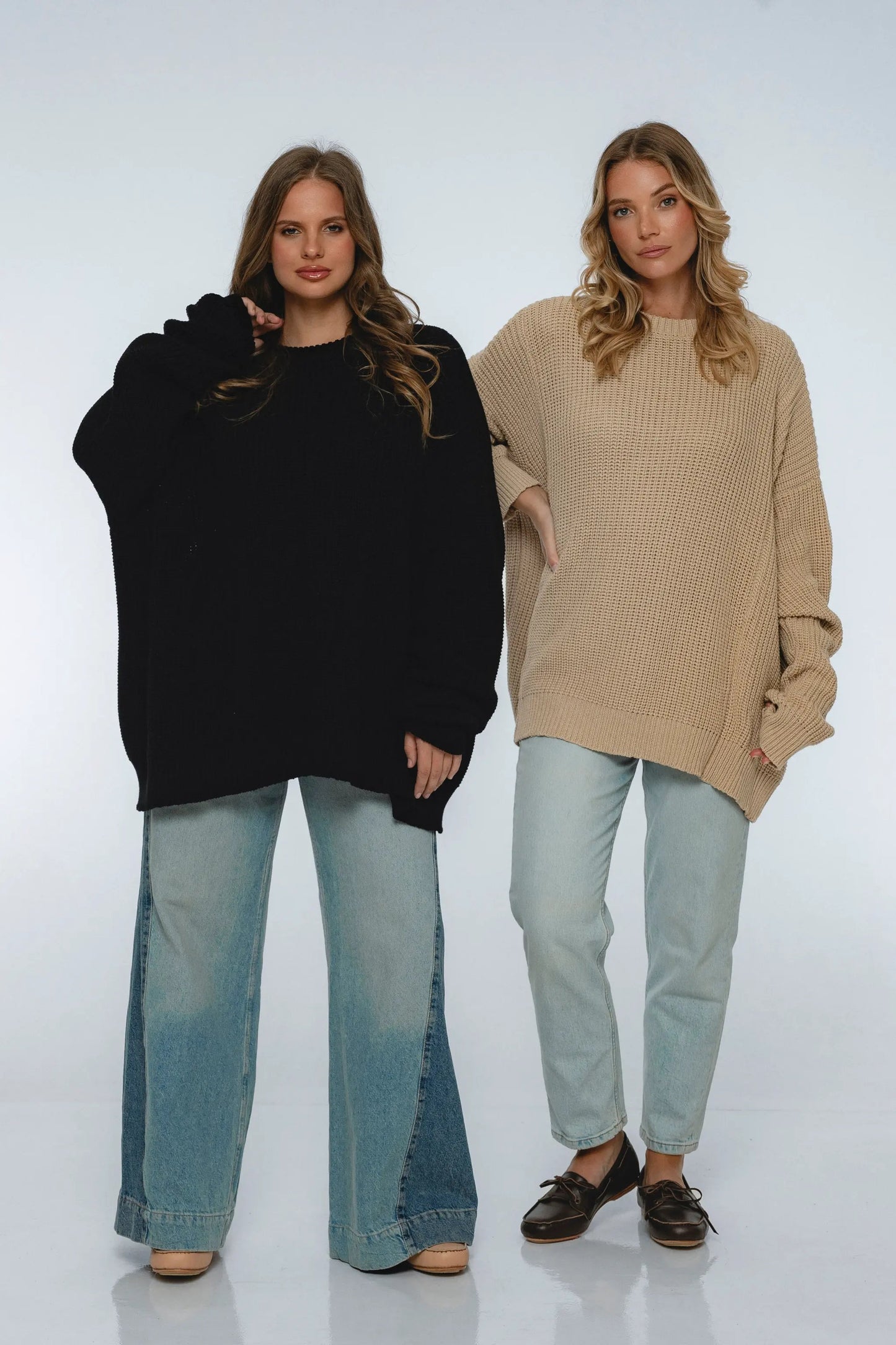 Cloud Nine Long Sleeve Cotton Sweater by ELF