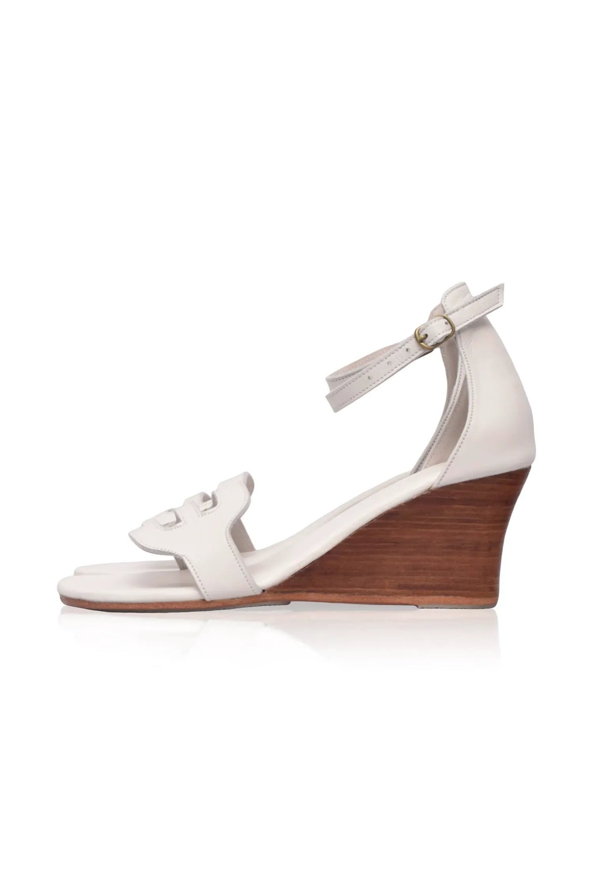 Como Wooden Wedge Sandals by ELF