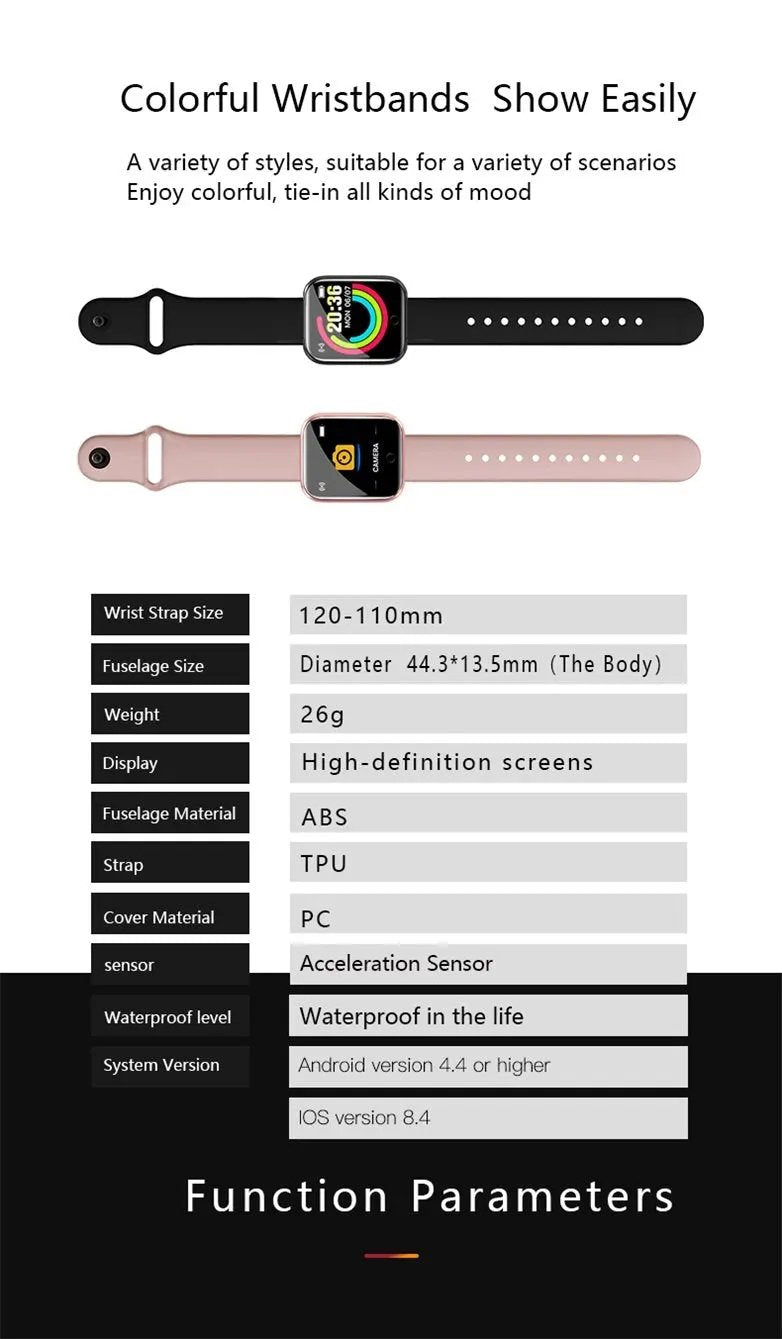 Smart Watch With Bracelet - Black by Savoy Active
