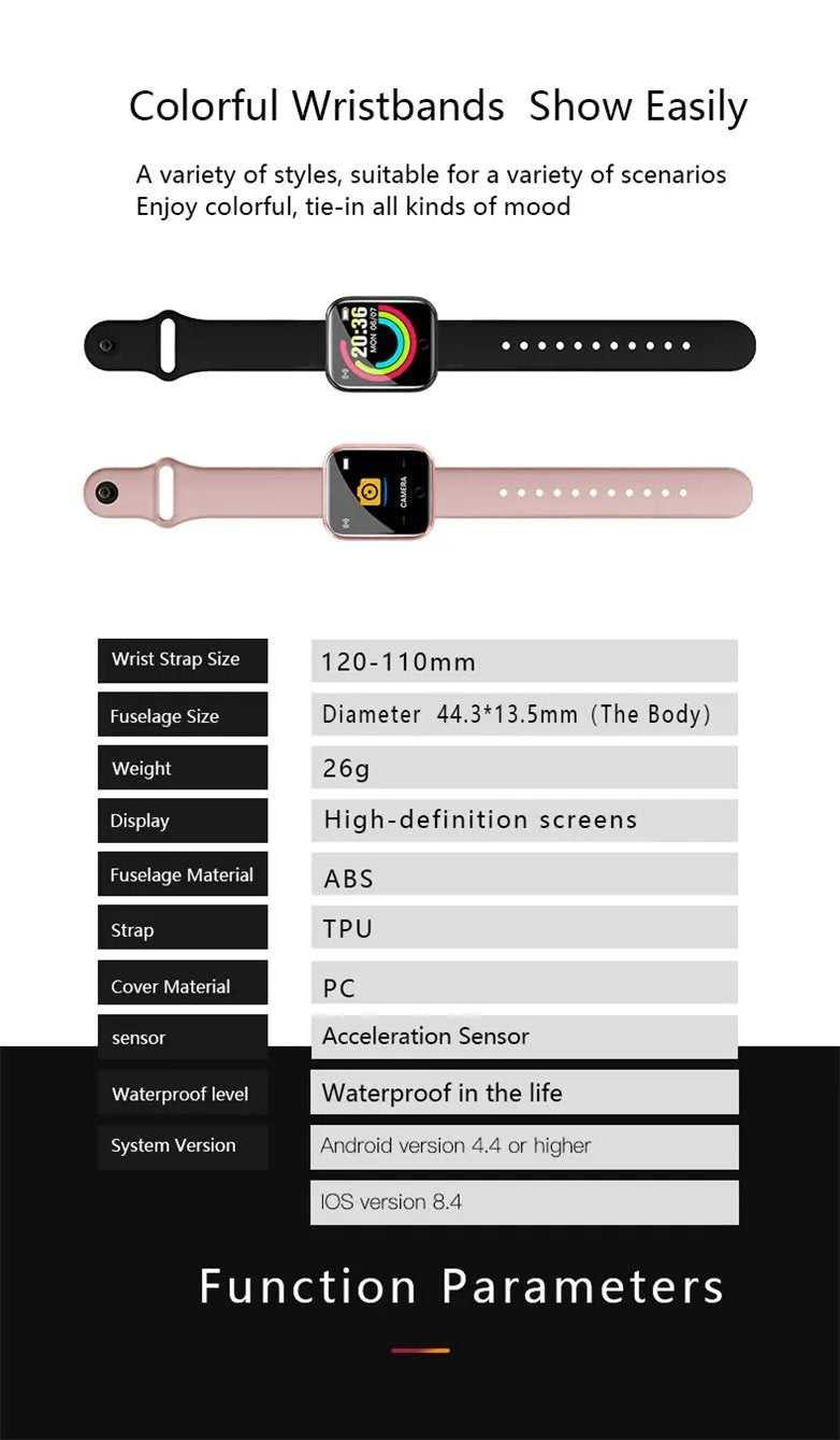 Smart Watch With Bracelet - Black by Savoy Active