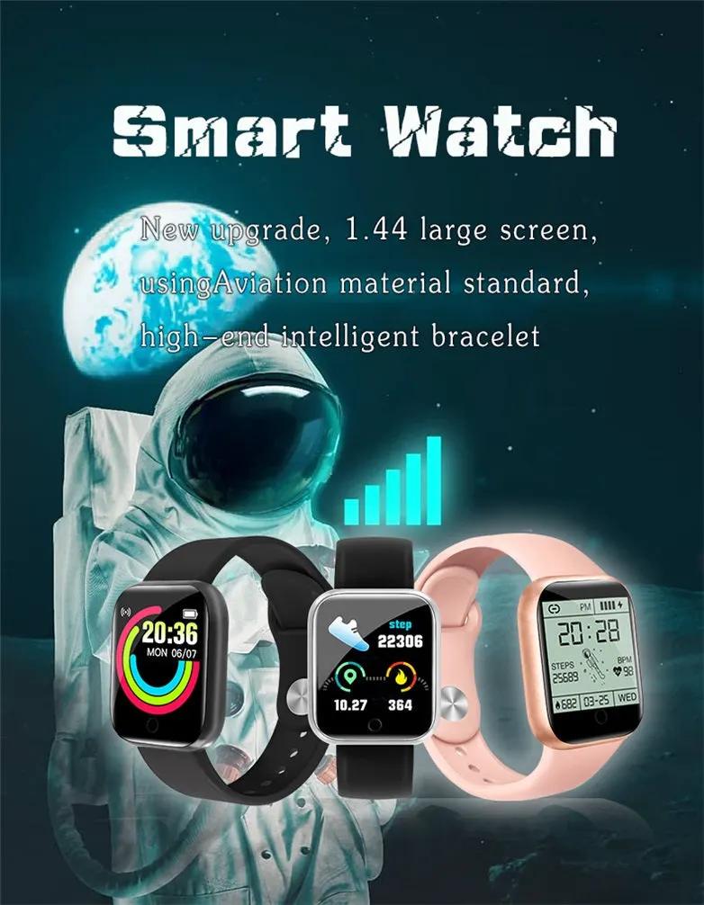 Smart Watch With Bracelet - Black by Savoy Active