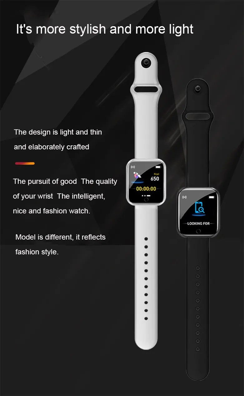 Smart Watch With Bracelet - Black by Savoy Active