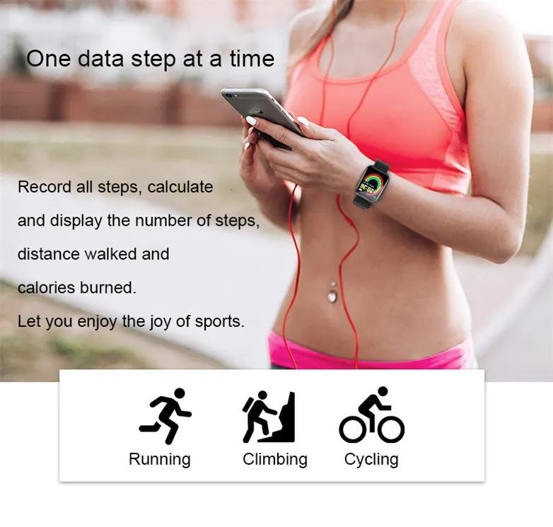 Smart Watch With Bracelet - Black by Savoy Active