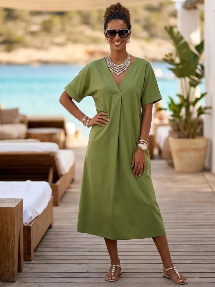 Dress for Women Summer NANTES New Collection FRANCE BYMANYC ® New York by BYMANYC ® New York